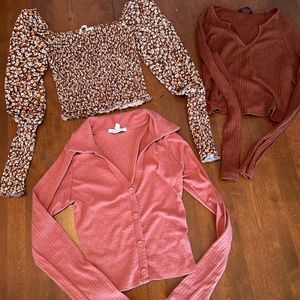 Multiple fall tops